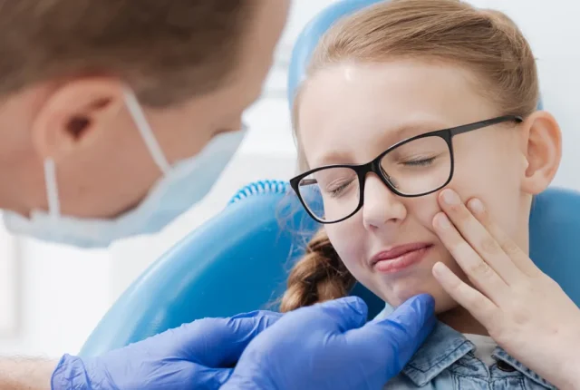 How do you handle a child's dental emergency after hours